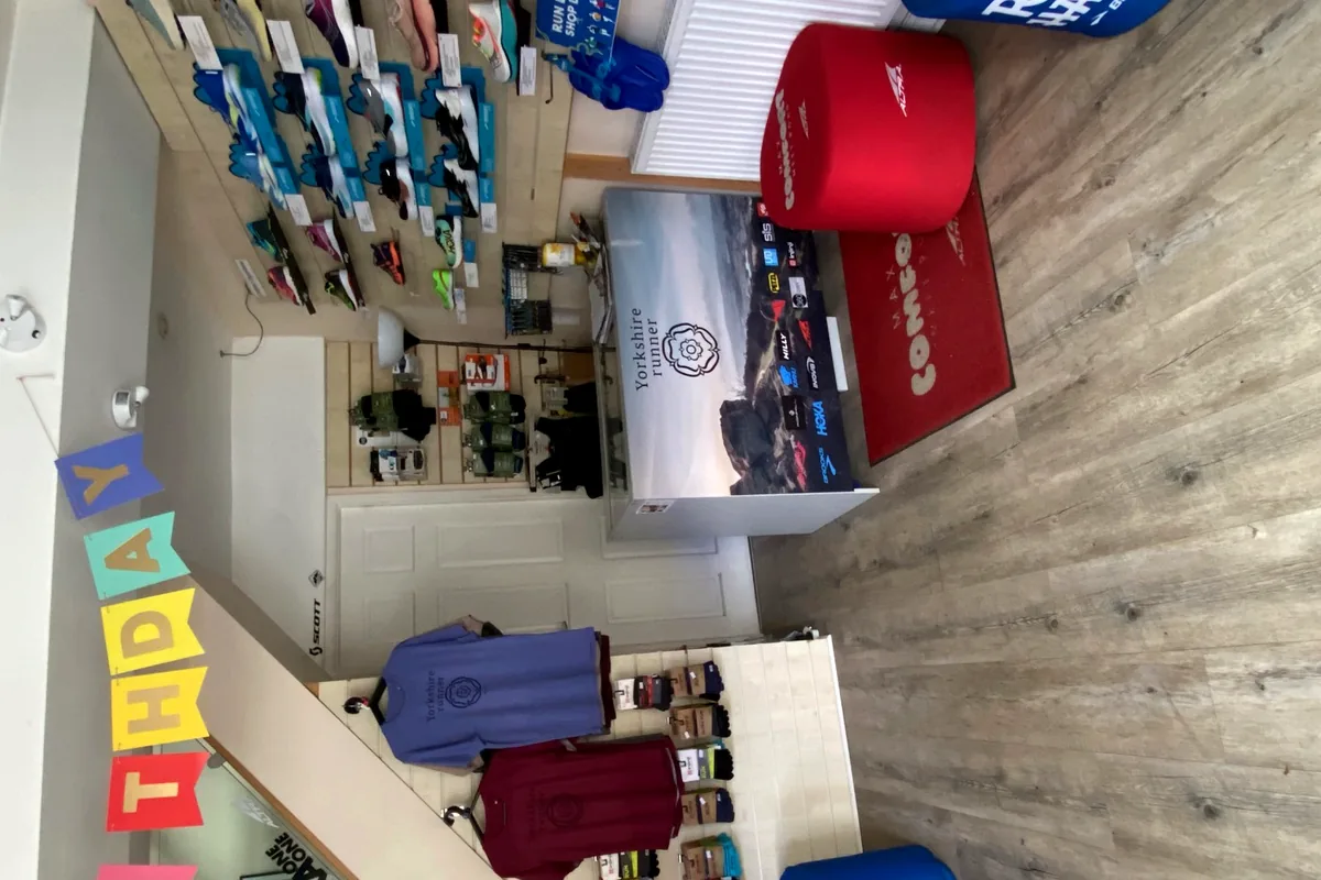 Yorkshire Runner shop interior and clothing display