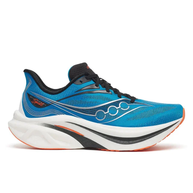 Saucony Endorphin Speed 6 running shoe in Surf and Black